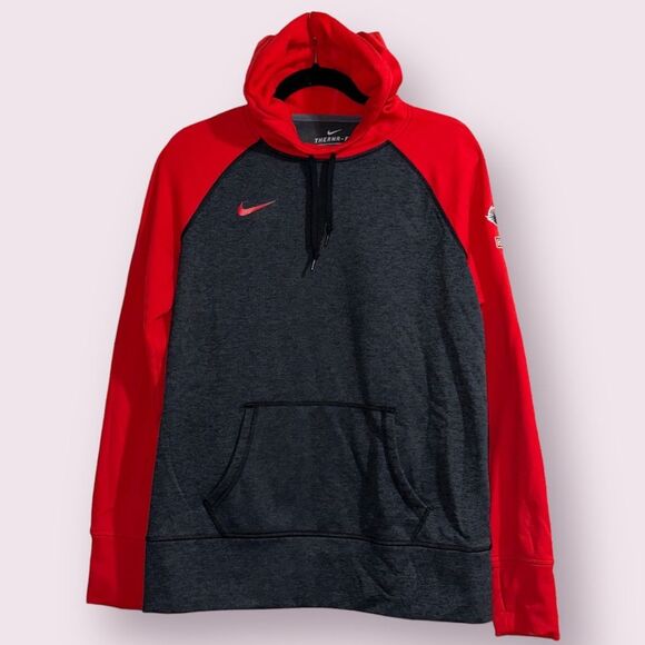 Nike Women's Therma Fit All-Time PO‎ Hoody SJU Hawks Size L - Picture 1 of 10